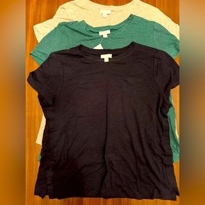 3JJILL linen blend tops size MP